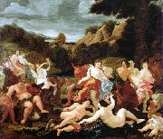 Giovanni Battista Gaulli Called Baccicio Triumph of Bacchus and Ariadne Spain oil painting artist